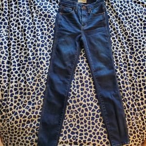 Madewell Highwaist 10" Skinny Jeans